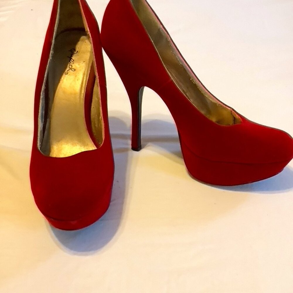 Spike Platform Heels